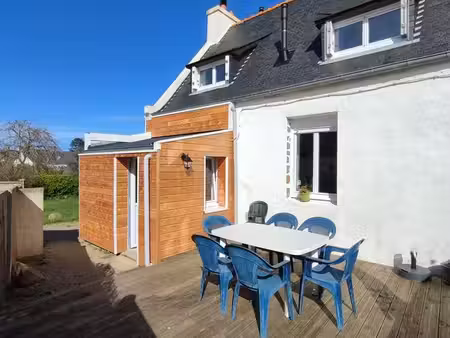 à vendre – maison avec jardin clos et atelier en pierre à plougasnou