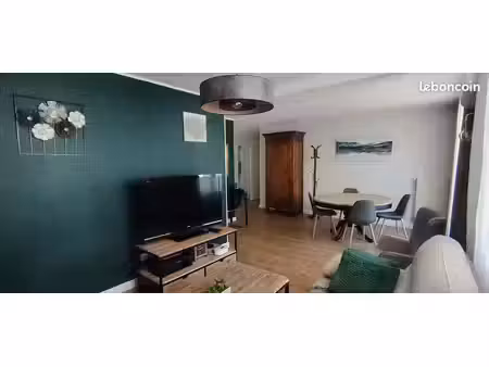 appartement t3 rénové – 66 m² – balcon  cave et parking – pont-saint-esprit
