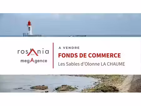vente locaux professionnels 0 pièces 131 m² à les sables-d'olonne (85100)  160 000 €