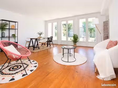 maison t4 de plain-pied – 97 m² – jardin privatif 200 m² – garage – direct propriétaire