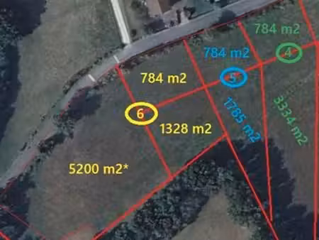 terrain constructible 784 m2 à saux-et-pomarède