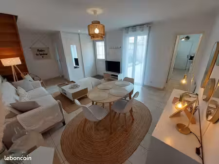 maison 3 pièces avec cour et clim libourne