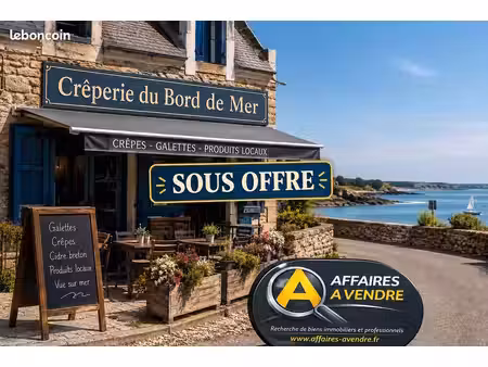 crêperie  fonds de commerce 35 m² pont l abbe