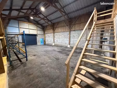 à louer – dépôt / hangar de 158 m² à guipavas