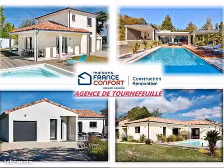 terrain 500 m² la salvetat saint gilles