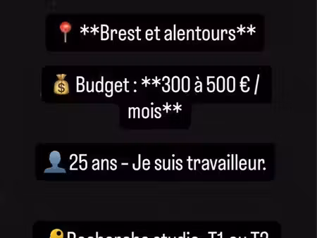 recherche logement urgent