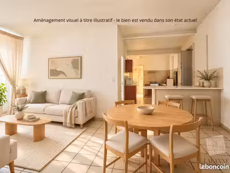 appartement 3 pièces 59 m²