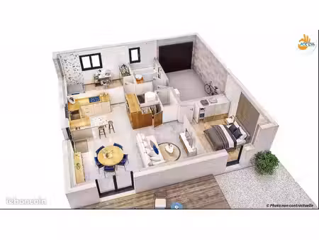 maison 4 pièces 61 m²