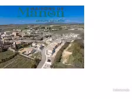 terrain 228 m² aspiran