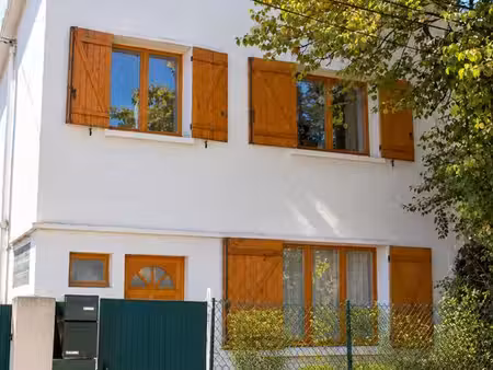 maison 80m² t4 – rue calme à 50m du parc des argoulets (rare)