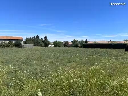 terrain 545 m² maraussan