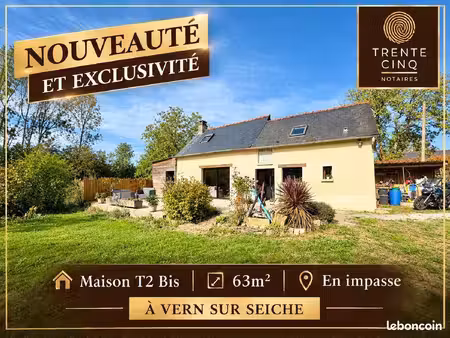 maison 2 pièces 63 m²