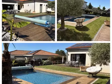 maison contemporaine t4 avec piscine
