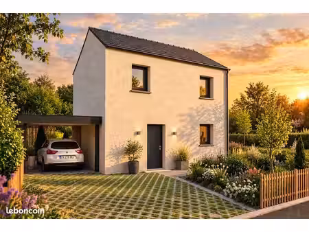 projet de construction d'une maison 84 m² avec terrain à la chapelle-thouarault (35)