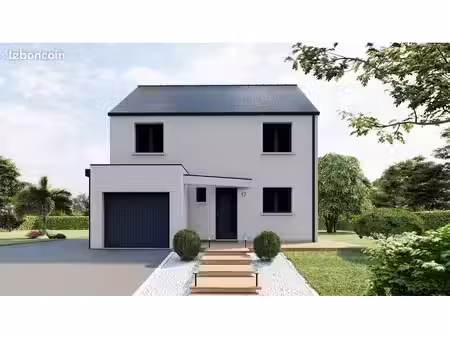 projet de construction d'une maison 99.57 m² avec terrain à tinteniac (35)
