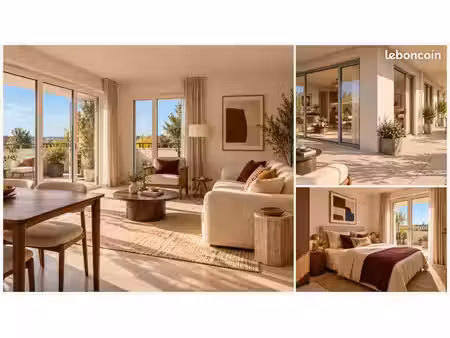 appartement 3 pièces 62 m²