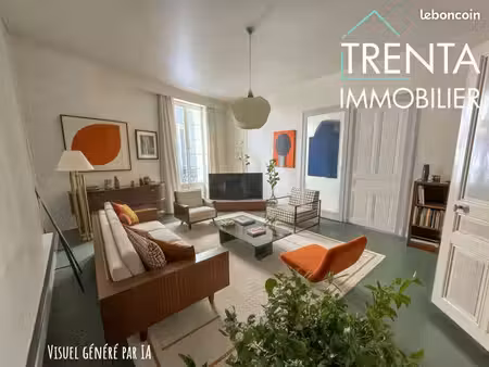 appartement 3 pièces 91 m²