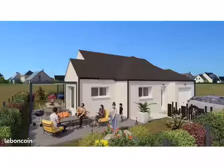 projet de construction d'une maison 80 m² avec terrain à livre-sur-changeon (35)