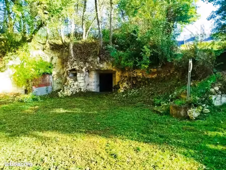 cave troglodyte avec terrain boisé 1 300 m² – benais (37)