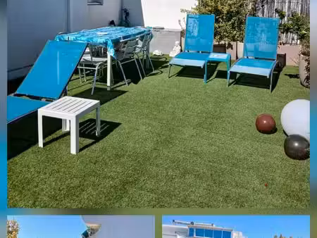 p2 cabine avec terrasse de 45m2