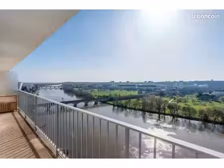 appartement lumineux - 4 pièces - 73 m² - tours - rive du cher  square francis poulenc