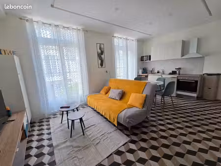 t2 meublé de 31 m² – quartier paul bert – proche centre-ville de tours