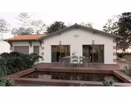 maison 110 m² lit et mixe