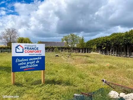 terrain 896 m² azay sur cher