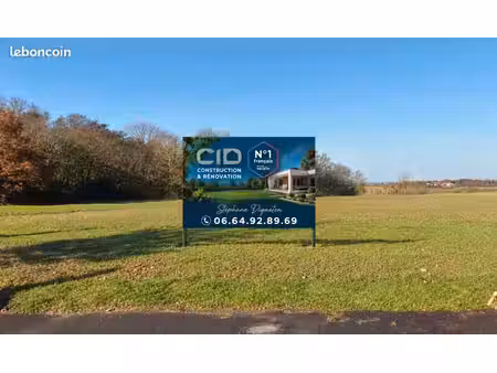 terrain 435 m² notre dame d oe