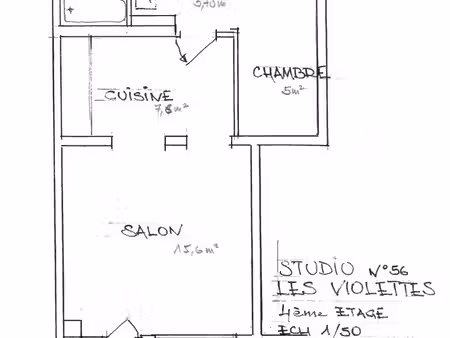 appartement 35 m2 balcon centre station