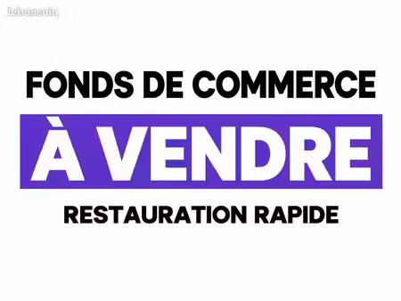 à vendre – fast-food équipé – toulouse patte d’oie
