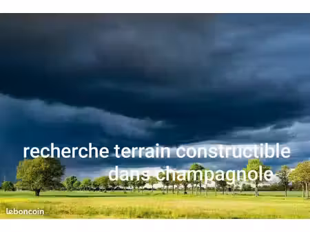 recherche terrain à construire champagnole