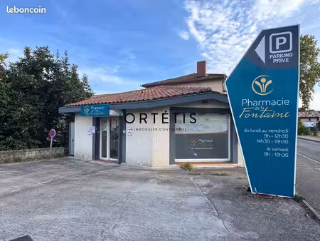 local commercial 160 m² montberon