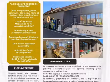 boulangerie épicerie restauration multiservices chapelle-voland jura