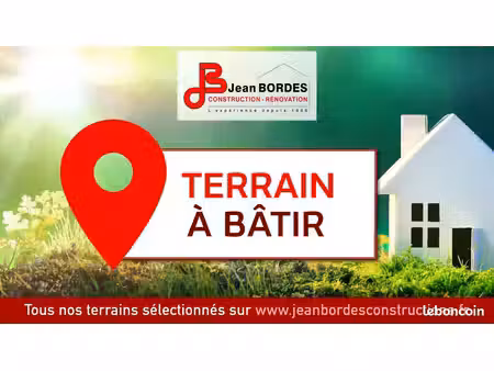 terrain à bâtir de 999 m² à mont-de-marsan (40)