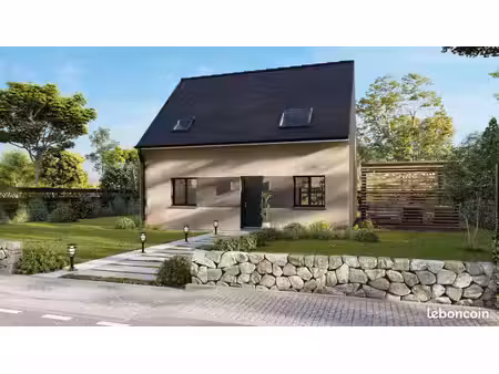 projet de construction d'une maison 102.31 m² avec terrain à athee-sur-cher (37)