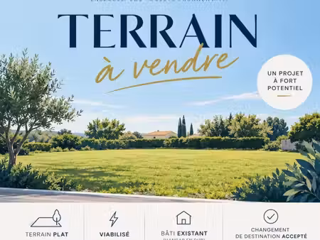 terrain 1 502 m² restinclieres