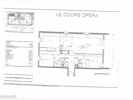 appartement 4 pièces 91 m²