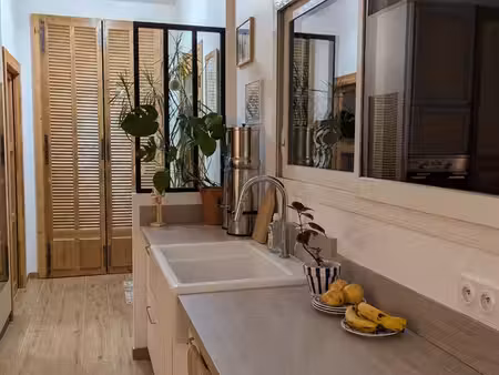 aussonne  maison t3 meublée  73 m² avec jardin