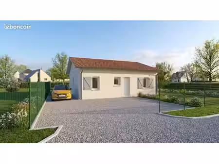 projet de construction d'une maison 80 m² avec terrain à bascons (40)