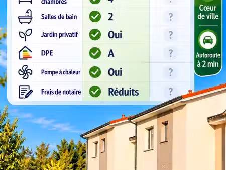 maisons à vendre voie privée réservée  tranquilité assurée