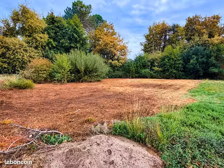 terrain constructible 969 m ² - cadre naturel