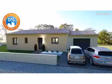 projet de construction d'une maison 85 m² avec terrain à balaruc-le-vieux (34)