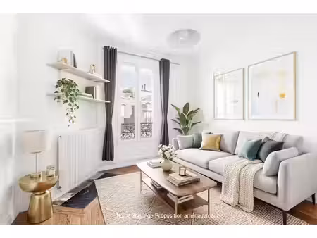asnières-sur-seine - 2/3 pieces 38m2 - 250.000 € fai