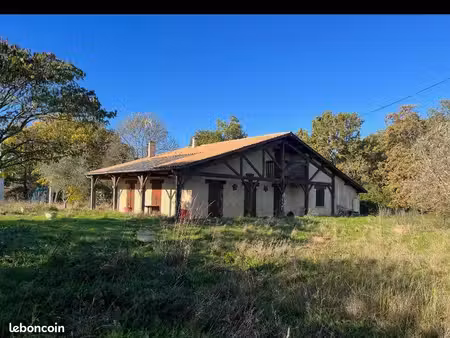 propriété de 1ha avec hangar métallique