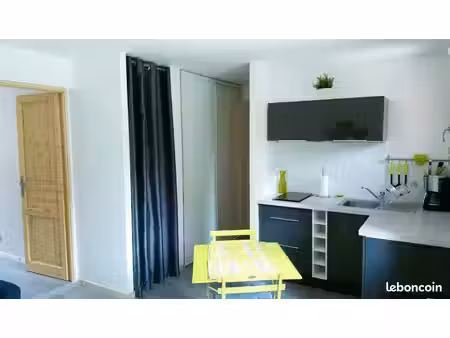 appartement t2 meublé – résidence de standing avec piscine
