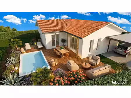 projet de construction d'une maison 95 m² avec terrain à ondres (40)