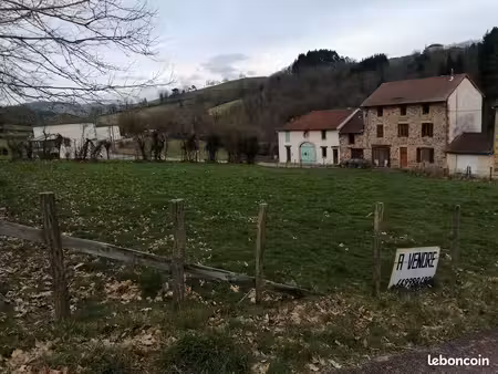 terrain constructible de 1500 m2 à jarnosse 20 kms de roanne viabilité à proximité