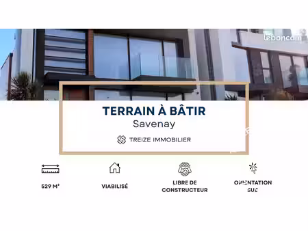 terrain 529 m² savenay