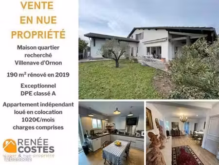 propriété en viager 6 pièces 190 m²